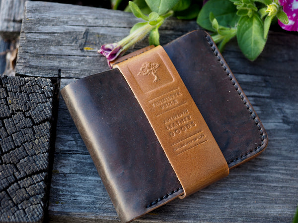 Tumbled Brown Shell Cordovan Wallet