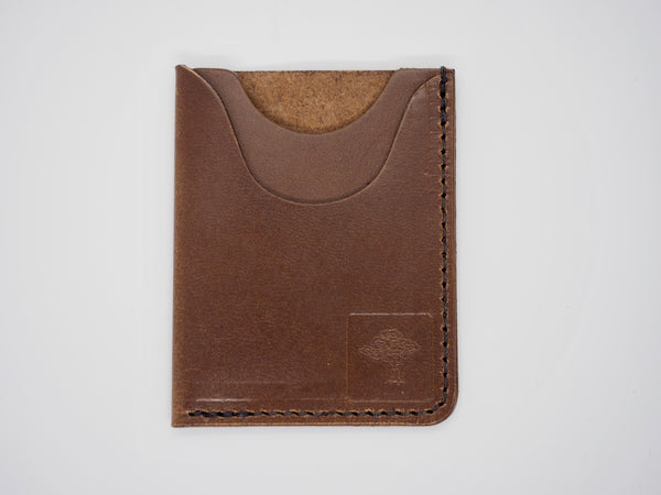 Minimalist Front Pocket Wallet in Natural Chromexcel Horsehide Horween Leather