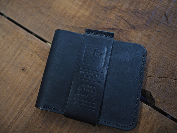 Standard Wallet in Black Rambler