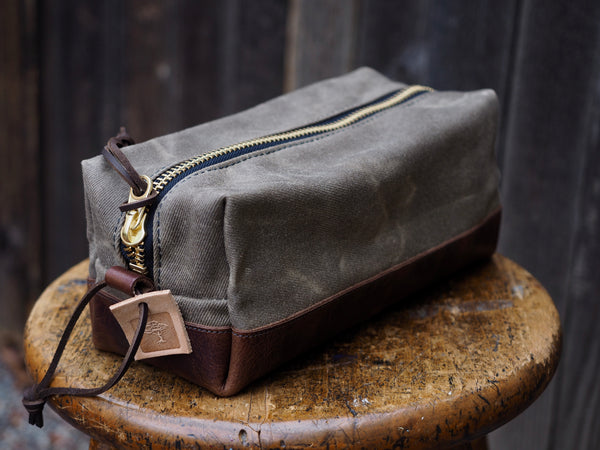 Waxed Canvas/Leather Bags – Vermilyea Pelle